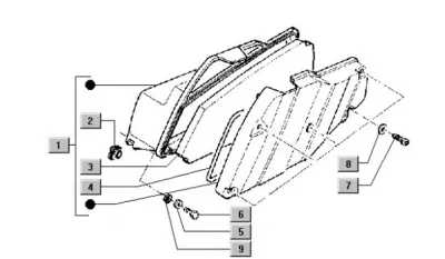 Air intake filter