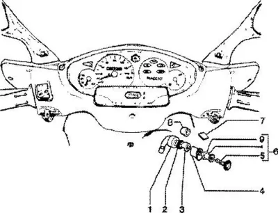 Lock set - ignition switch