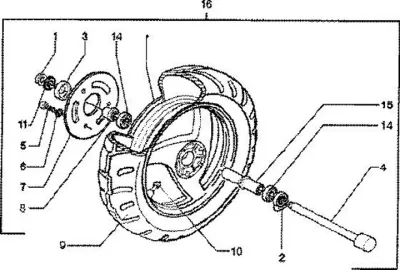 Front wheel