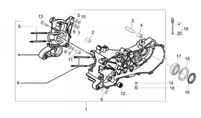Engine casing