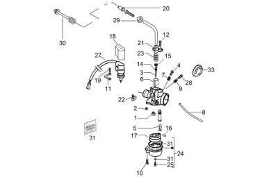 Carburettor parts