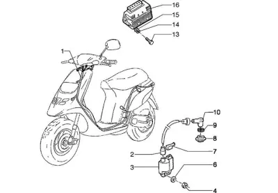 Kabel - Regulator - Koil