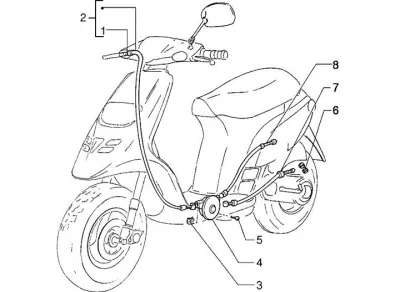 Throttle cable