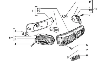 Tail light - indicator