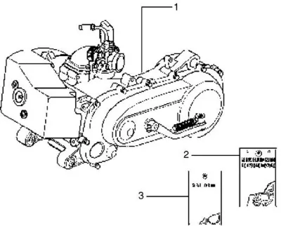Engine - gasket set engine