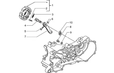 Rear brake shoes