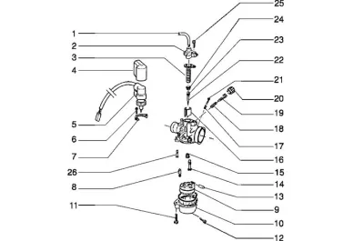 Carburettor parts