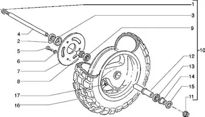 Front wheel