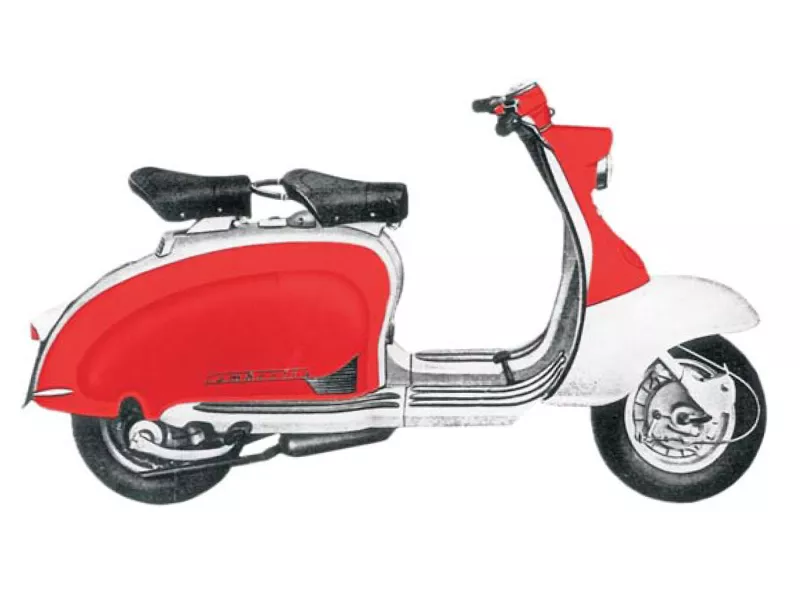洋書 INNOCENTI   LAMBRETTA Innocenti Lambretta Neon Sign: Vintage Collectible European