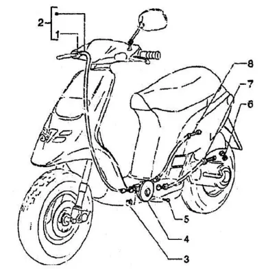 Throttle cable