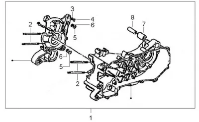 Engine casing