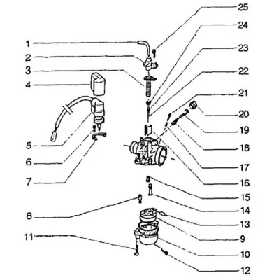 Carburettor parts