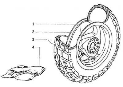 Rear wheel