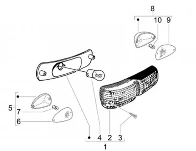Tail light - indicator