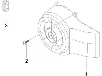 Ignition cover - oil filter