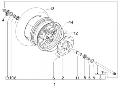 Front wheel