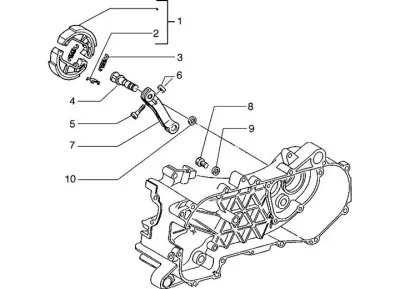 Rear brake shoes