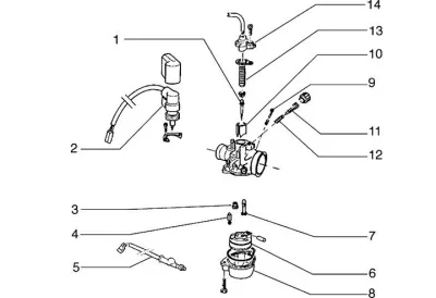 Carburettor parts
