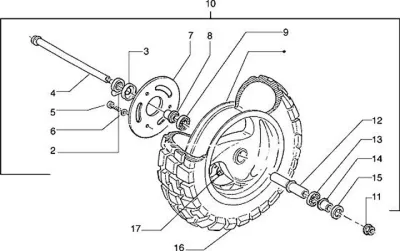 Front wheel