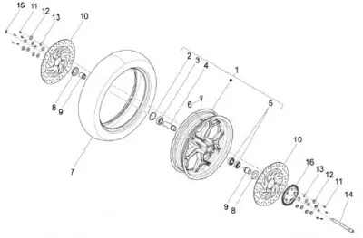 Front wheel