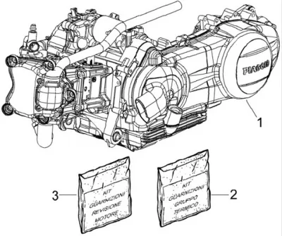 Motor - kit de juntas para motor