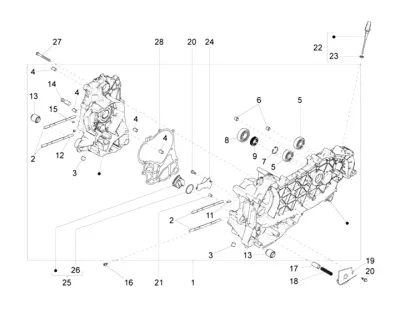 Engine casing
