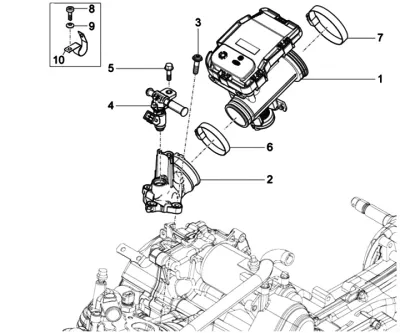 Throttle housing