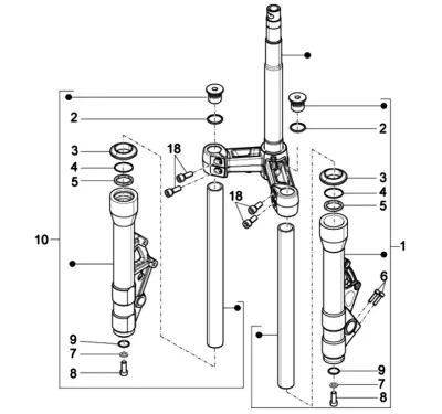 Fork parts