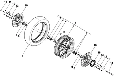 Front wheel
