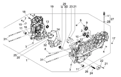 Engine casing