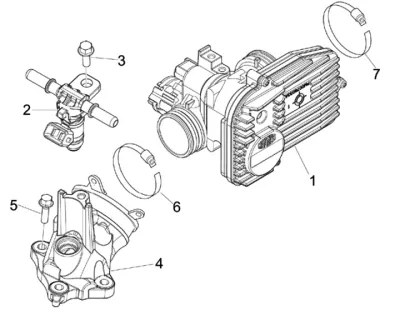 Throttle housing