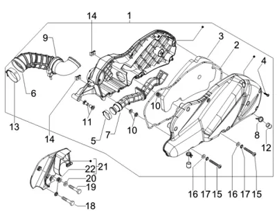 Air intake filter