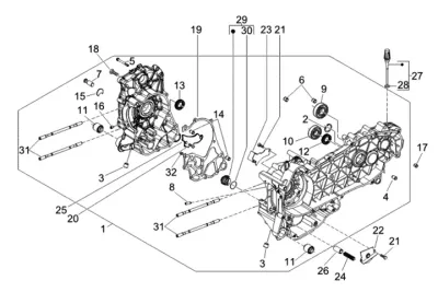 Engine casing