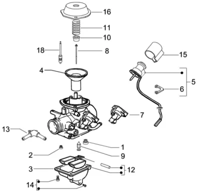 Carburettor parts