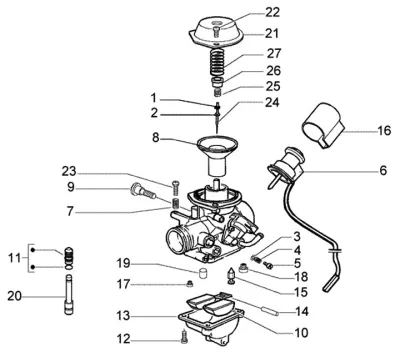 Carburettor parts (Walbro)