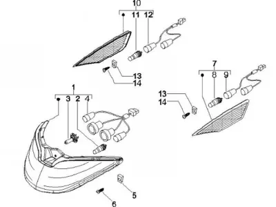 Headlight - indicator