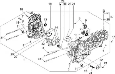 Engine casing