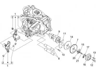 Rocker arm - camshaft