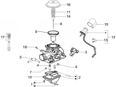 Carburettor parts