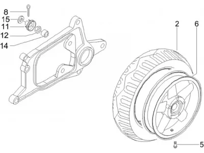 Rear wheel