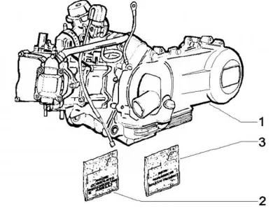 Motor - Motordäcksats