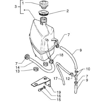 Coolant reservoir
