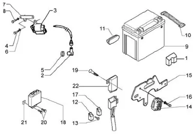Regulator - ignition coil