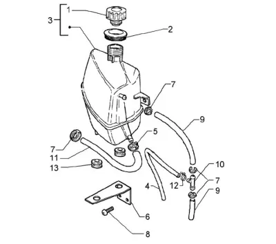 Coolant reservoir