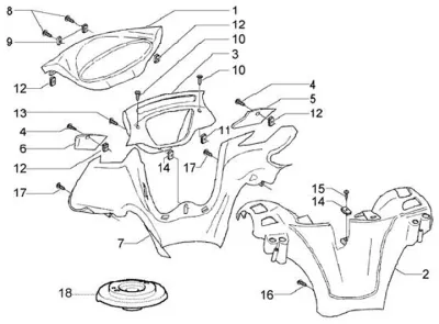 Handlebar top