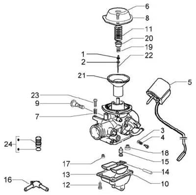 Carburettor parts