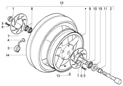 Front wheel