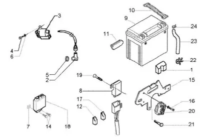 Regulator - ignition coil