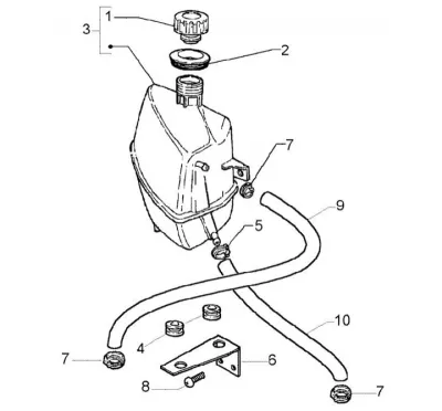 Coolant reservoir