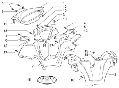 Handlebar top